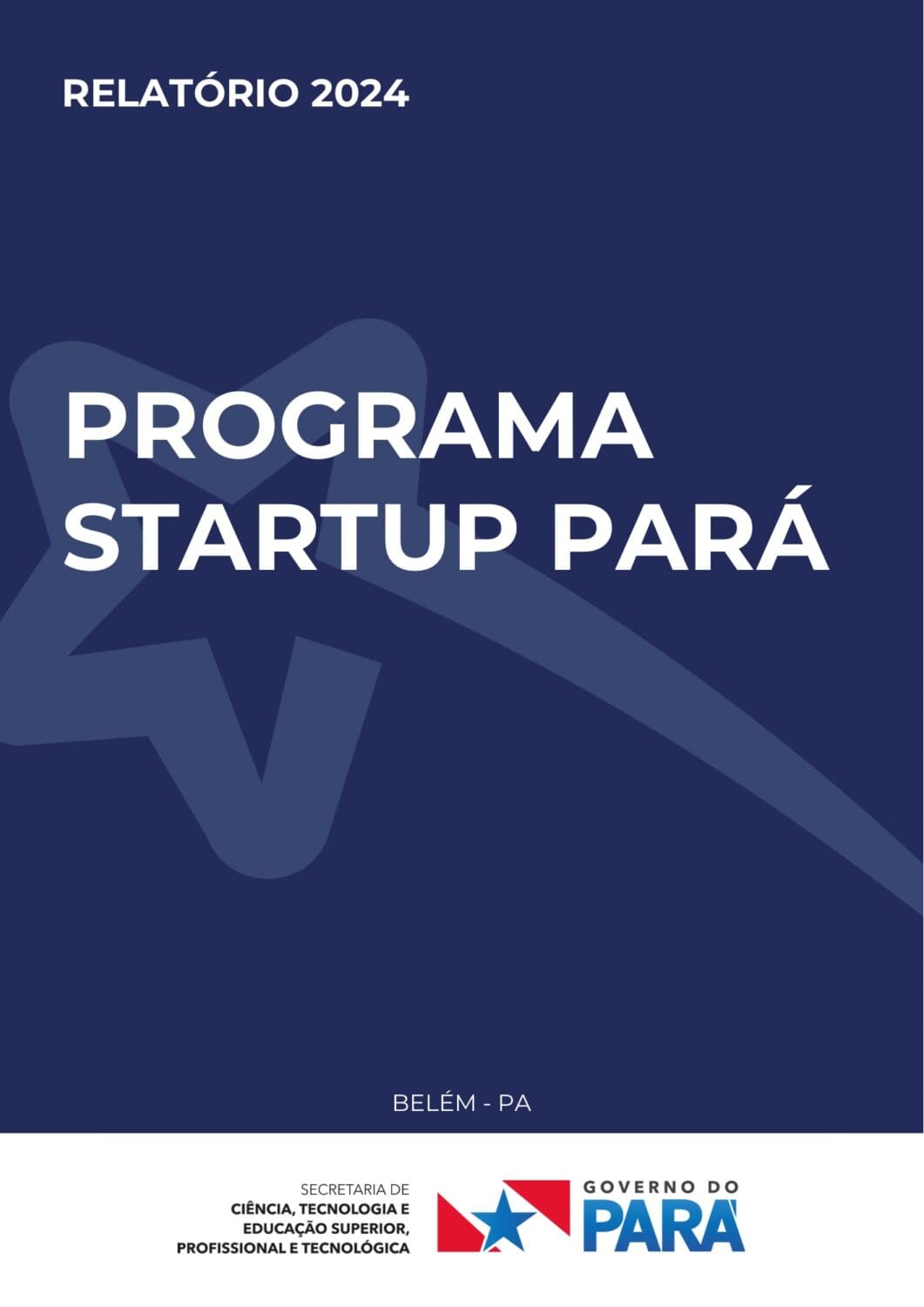 Relatório 2024 – Programa StartUP Pará.